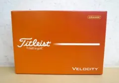 ◆Titleist NEW VELOCITY ゴルフボール オレンジ 1ダースのサムネイル