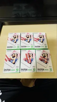 Fujifilm instax mini フィルム 10枚×6パック