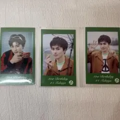 超特急 タクヤ 生誕 ミニフォト3枚セット