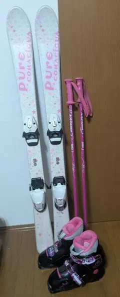 ■■送料無料■PURE CONSCIOUS■子供用スキーセット■120/22■■ □□送料無料□PURE CONSCIOUS□子供用スキーセット□120/22□□