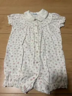 familiar 花柄ロンパース 80サイズ