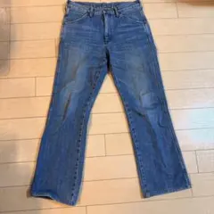 【美品】Wrangler ラングラー　ストレート　デニム　WS0075 青