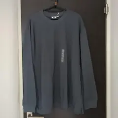 UNIQLO U エアリズムコットンクルーネックT 長袖 3XLグレー