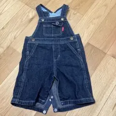 ミキハウス　デニムオーバーオール　70-80