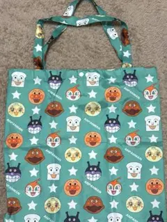 アンパンマンエコバッグ　グリーン