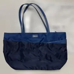 【美品】アニエスベー トートバッグ ネイビー 大容量