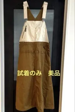 J.J CAMP 難燃　ジャンパースカートgrn コールマン　キャンプ　フェス