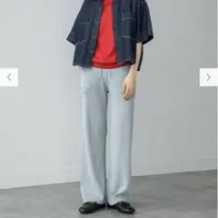 UNIQLO ウォッシャブルニットリブパンツ