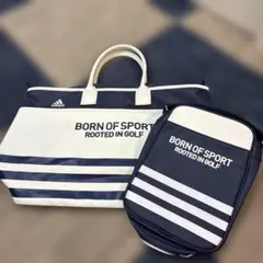 adidas ゴルフバッグ ゴルフシューズバックのセット売り