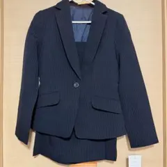 Newlyme ネイビー ストライプ ビジネススーツ セット