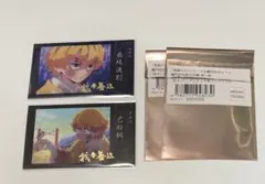 鬼滅の刃 カフェ 竈門炭治郎立志編 第一期「好き」チェキ風ブロマイド 我妻善逸