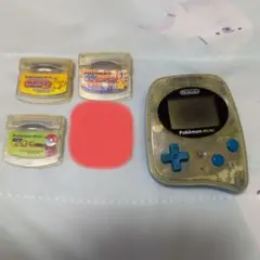 Pokemon mini 本体+ソフト3本のサムネイル