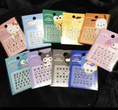 【送料込】Seria/サンリオネイルシール　　ミニシール10セット