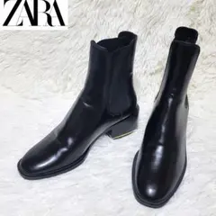 美品❤️ZARA ザラ サイドゴアブーツ 厚底 22.5cm