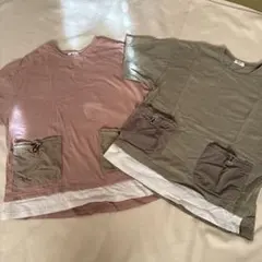 BREEZE Tシャツ 2枚セット 150cm ポケット付きのサムネイル