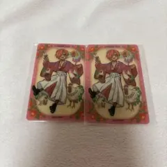 地縛少年花子くん ミツバ 10周年ミュージアム クリアカード 2枚セット