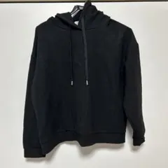 SIMPLICITE ブラック　パーカー　フーディー　スウェット