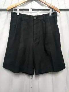 ミエコウエサコ　ハーフパンツ　黒　サイズ42 　新品・未使用品 M.U SPORTS ミエコウエサコ ゴルフ ハーフパンツ ブラック サイズ44