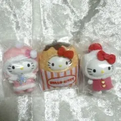 ⭐️3個セット　ハローキティ ちびっともシークレットキーホルダー
