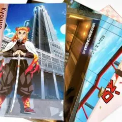 鬼滅の刃　クリアファイル　紙類　まとめ売り　煉獄杏寿郎 鬼滅の刃（クリアファイル）のフリマアイテム一覧