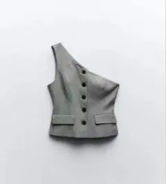 ZARA アシンメトリーベストのサムネイル