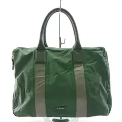 Paul Smith 2WAY ナイロン ブリーフケース ビジネスバッグ 緑 ★