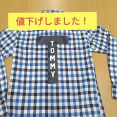 TOMMY HILFIGER チェック柄シャツ 140