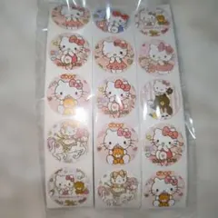 ロールシール　80枚 おすそ分け　切り売り　キティ　2.5cm 大きめ