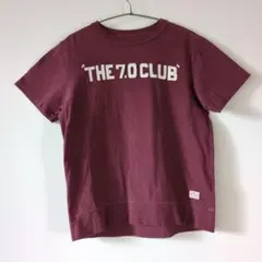 THE 7.0 CLUB バーガンディ 半袖Tシャツのサムネイル