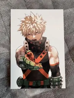 僕のヒーローアカデミア 42巻 特典 ポストカード 爆豪勝己