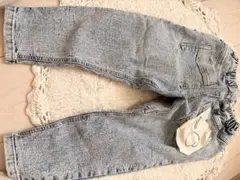 branshes ケミカルウォッシュ ロングパンツ 110cmのサムネイル