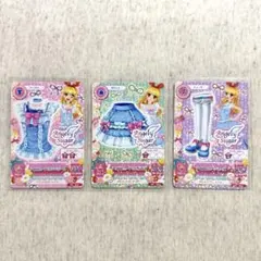 【アイカツカード 星宮いちご】アイスブルーフリルコーデ/まとめ売り/ PJ