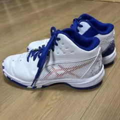 asics バスケットボールシューズ ゲルバースト27 ホワイト/パープル