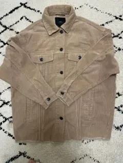 ZARA コーデュロイジャケット ベージュ XS