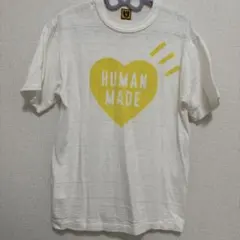 即購入⭕】HUMANMADE ロゴTシャツ 白 黄色 Sサイズ - メルカリ