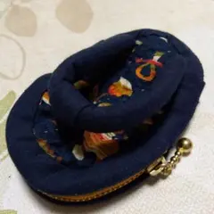 珍しい履物風デザインのコインケース 可愛い袋付き