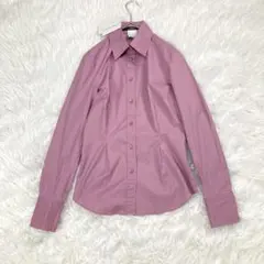 新品タグ付きMaxMara WEEKEND LINE 長袖シャツブラウス ピンクのサムネイル