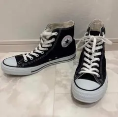 CONVERSE ブラック ハイカット スニーカー
