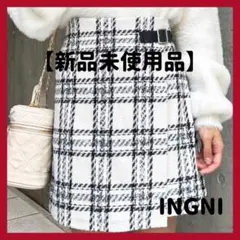 INGNI チェック スカート