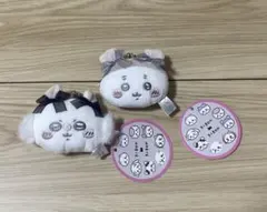 【未使用】ちいかわミニがまぐち〜リボン〜　モモンガ　古本屋　タグ付き　2個セット
