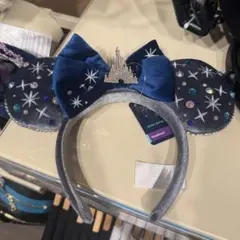 新品】香港ディズニー カチューシャ お城 キャッスル キラキラ