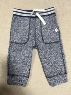 GAP グレー 裏起毛パンツ12-18ヶ月 80サイズ