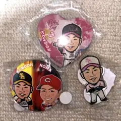 谷川原健太選手 若鷹ガチャ 福岡ソフトバンクホークス 缶バッジ
