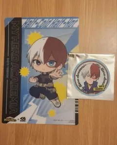 ヒロアカ シーパラ 特典 コースター 轟焦凍 イラストシート