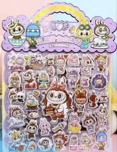 ラブブ　ぷくぷくシールセット