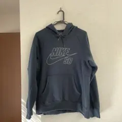 NIKE パーカー　紺　M