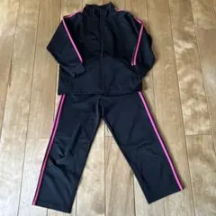 黒/ピンク ジャージ 上下セット