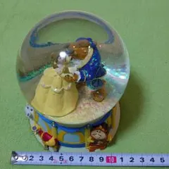 ディズニー　スノードーム　プリンセス　美女と野獣　『ベル』オルゴール