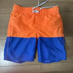 Old Navy 水着 オレンジ/青 120〜130