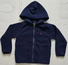 POLO フリースジャケット ネイビー　110センチ
